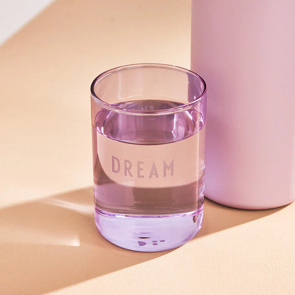 DesignLetters Favourite Glass "Dream"