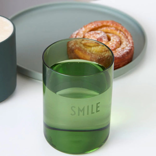 DesignLetters Favourite Glass "Smile"