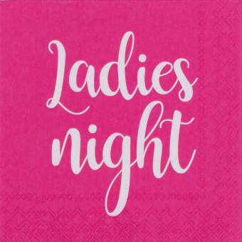 Cocktailservietten " Ladys night"
