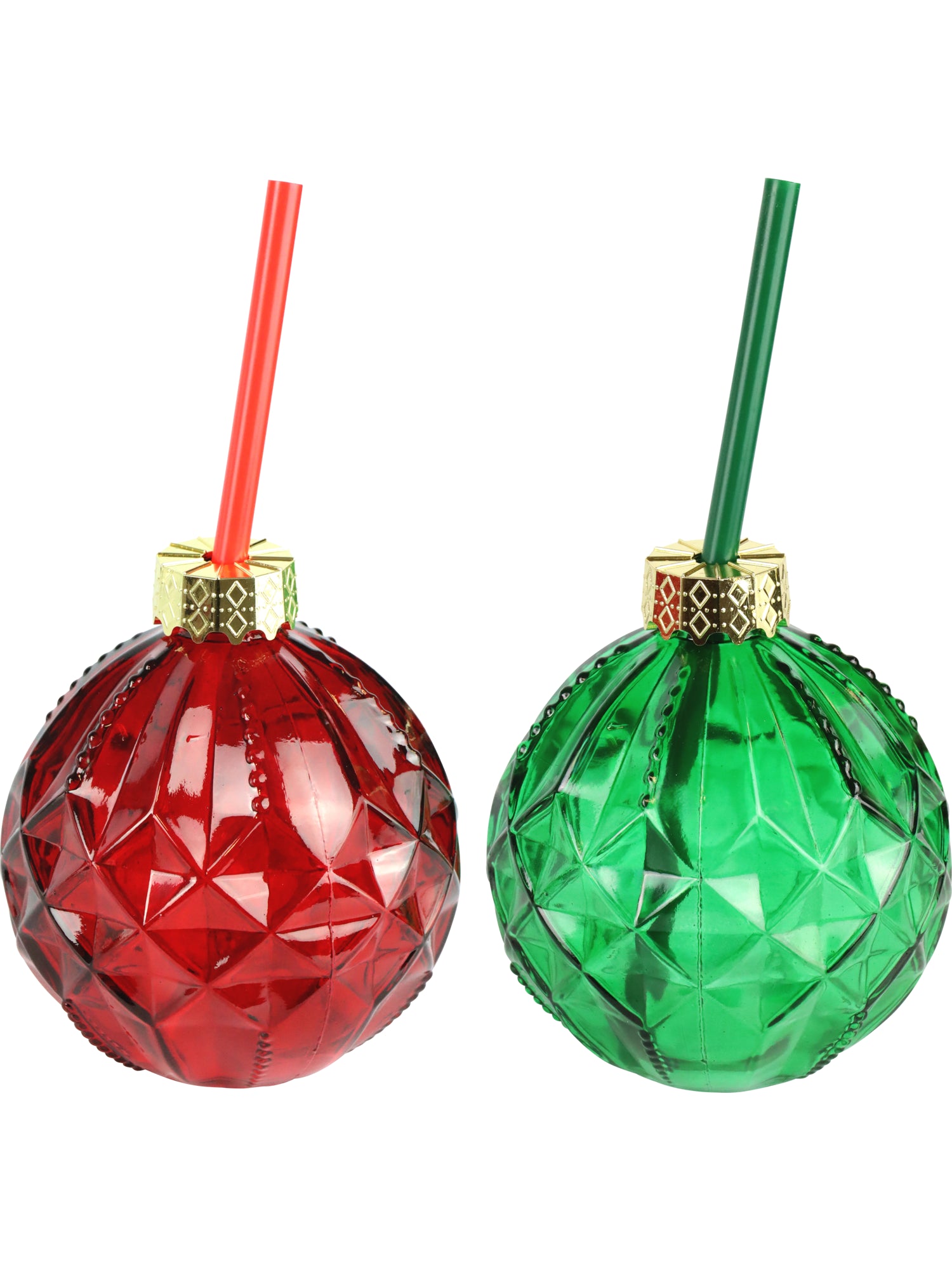 Hoff-Interieur, Trinkglas XMAS Balls,  2 Farben