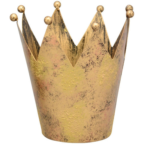 Exner, Kerzenhalter Krone, gold