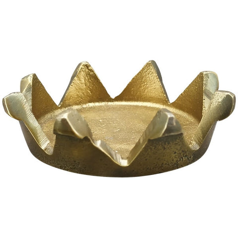 Exner, Kerzenhalter Krone, gold, groß