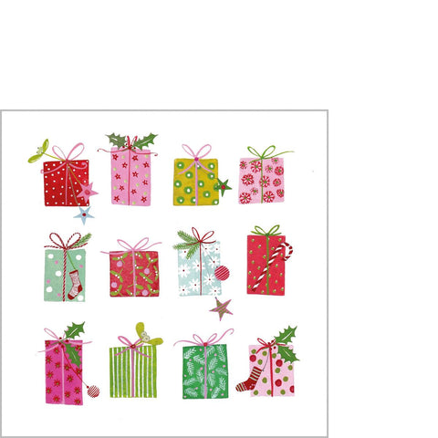 ppd, Weihnachtsservietten "Gift for you"