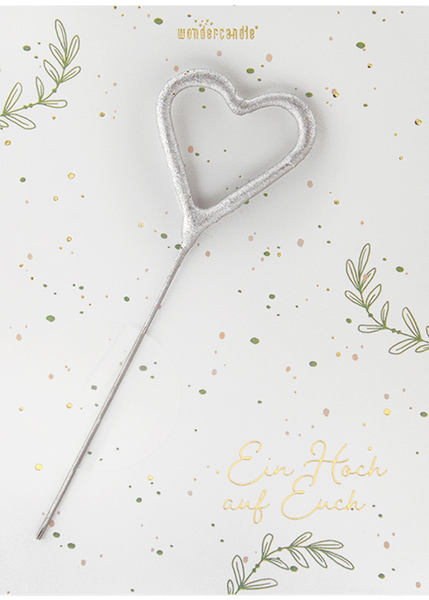 Wondercandle, Mini-Wondercard, Ein Hoch auf Euch, grün