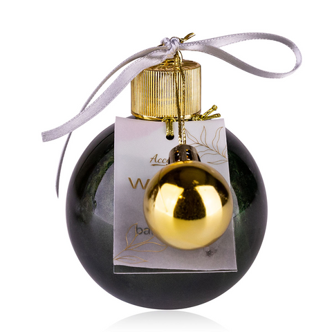 Accentra, WINTER SPA - Dusch- und Badeschaum in Christbaumkugel, 240 ml