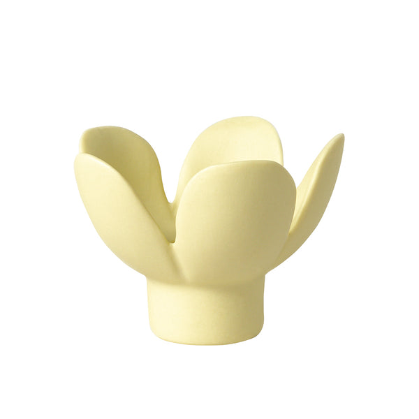 Räder, Softtone. Kerzenhalter "Gelb"