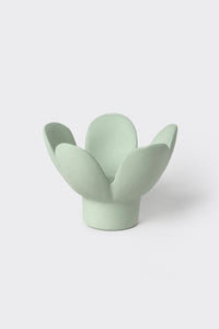Räder Kerzenhalter Blume, grün