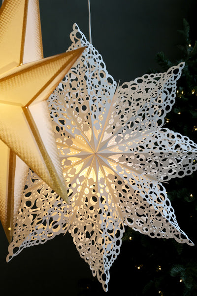 Chic Antique, Papierstern, 60 cm