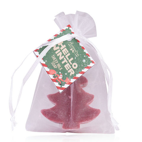 Accentra, HELLO WINTER - Schafmilchseife in Organzabeutel, 25 g