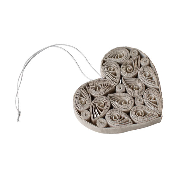 DBKD, Papierornament Herz 8 cm