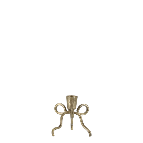 Chic Antique, Kerzenständer mit Schleife, klein