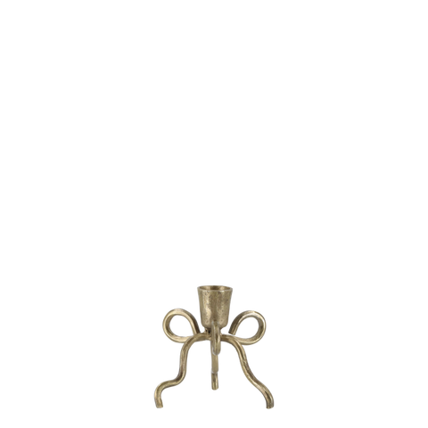 Chic Antique, Kerzenständer mit Schleife, klein
