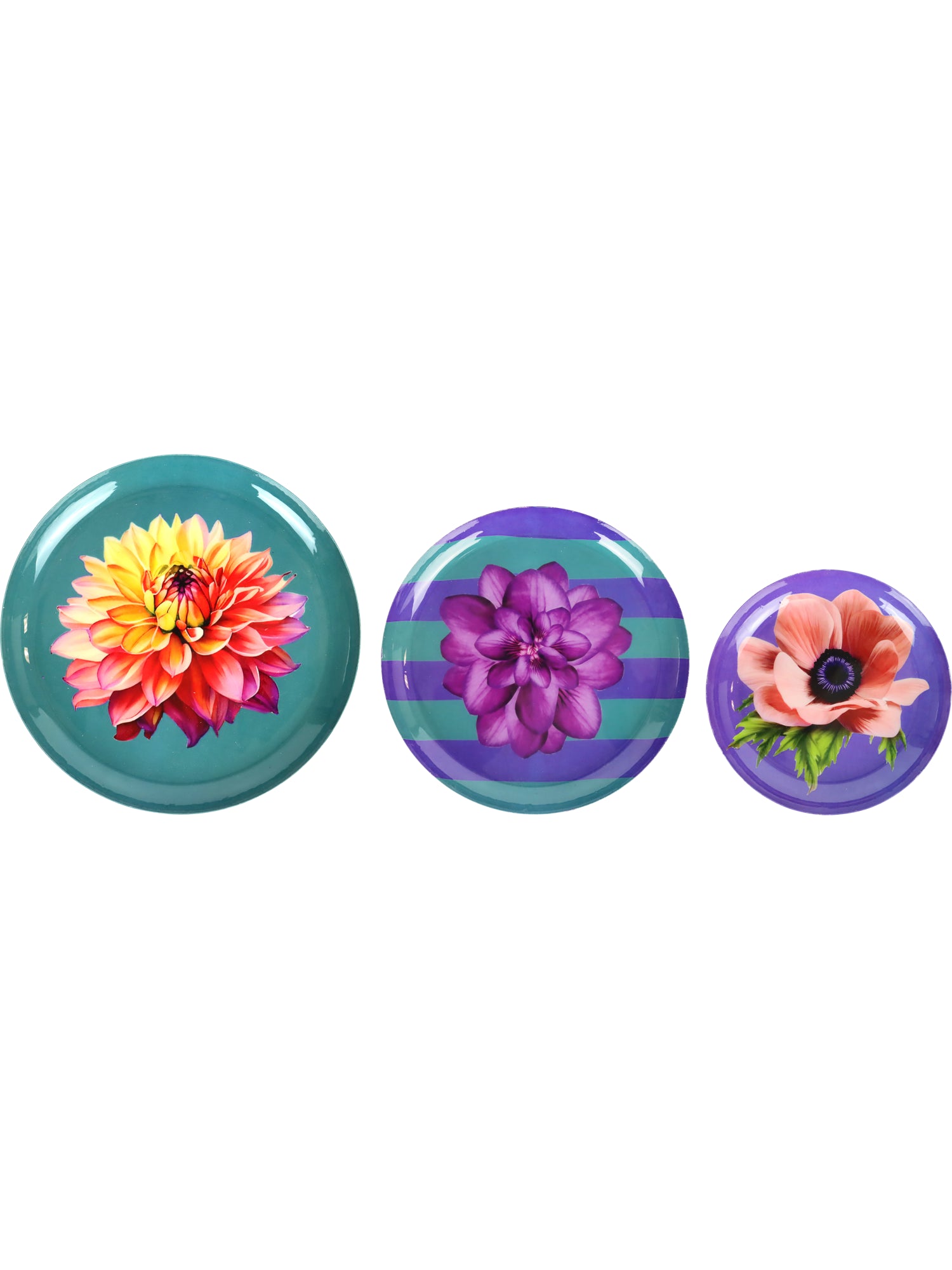 Hoff- Interieur, Tablettschalen Blossom, Set aus 3