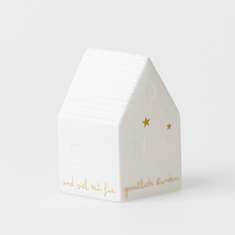 Räder, Mini LED Lichthaus "Zauberhaft"