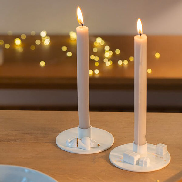 Räder, Santa. Kerzenhalter "Santas Sternstunde"