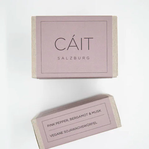 Cait Salzburg, Duftwachs Pink Pepper, Bergamot & Musk