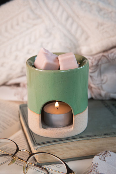 Cait Salzburg, Duftlampe für Wachswürfel, grün