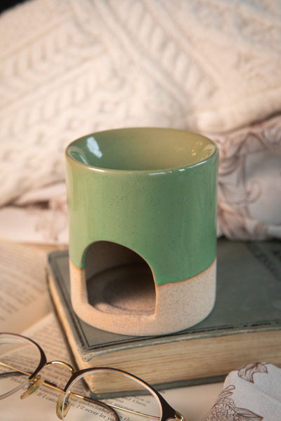 Cait Salzburg, Duftlampe für Wachswürfel, grün