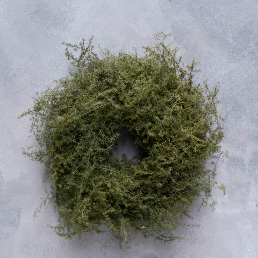 Couronne, Dekokranz aus Asparagus, grün 25 cm