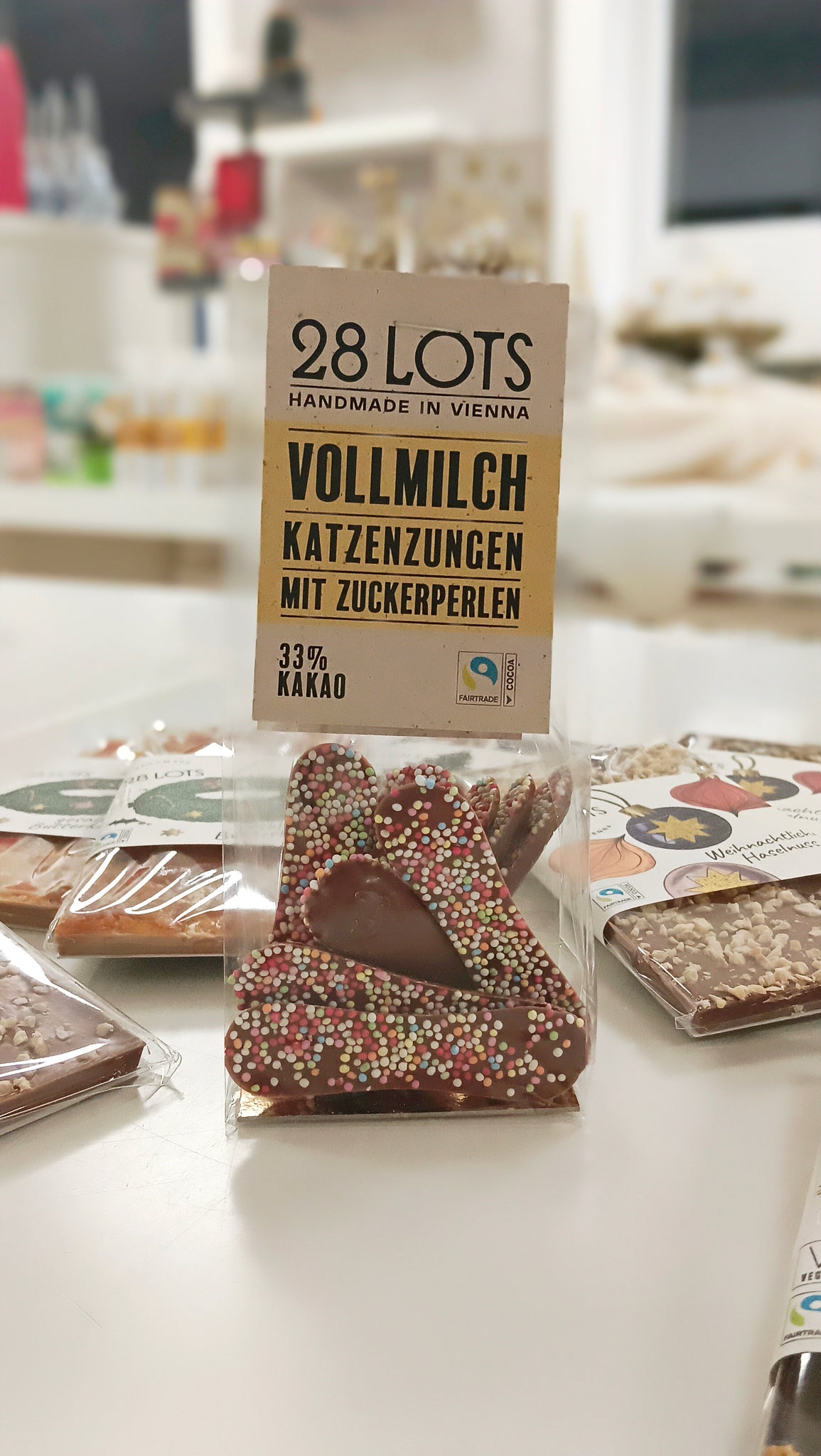 28LOTS, Katzenzungen Zuckerperlen,  50 g