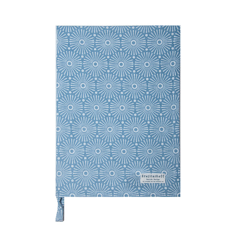 Krasilnikoff Geschirrtuch, "Sonnenblumen", dusty blue