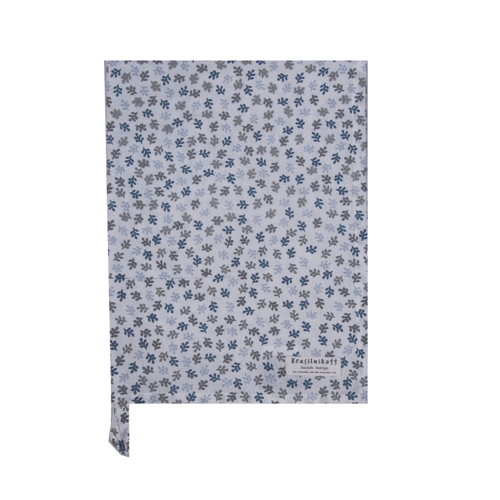 Krasilnikoff Geschirrtuch, "Small twigs", dusty blue