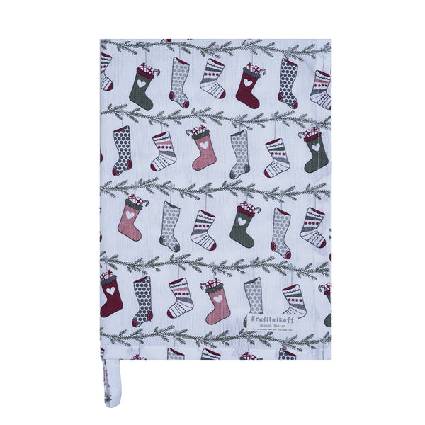 Krasilnikoff, Geschirrtuch "Christmas stockings"