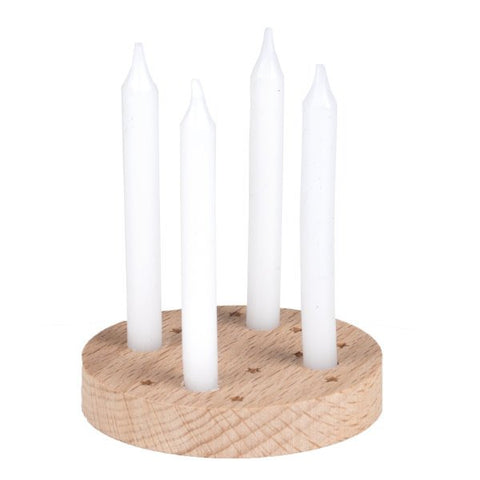 Räder, Kerzenhalter "kleine Adventzeit"