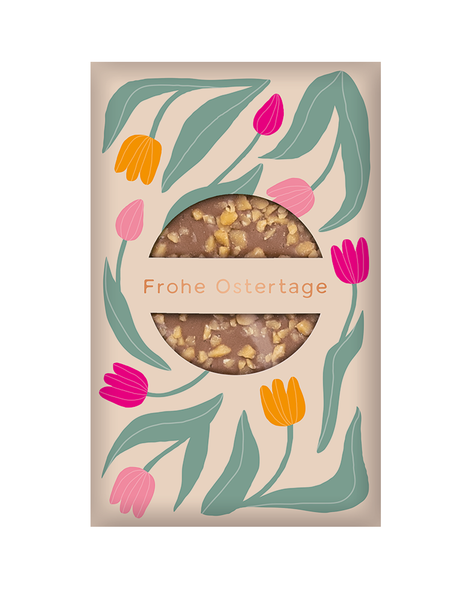 Grafik Werkstatt, Premium Schokolade "Frohe Ostertage" 30 g