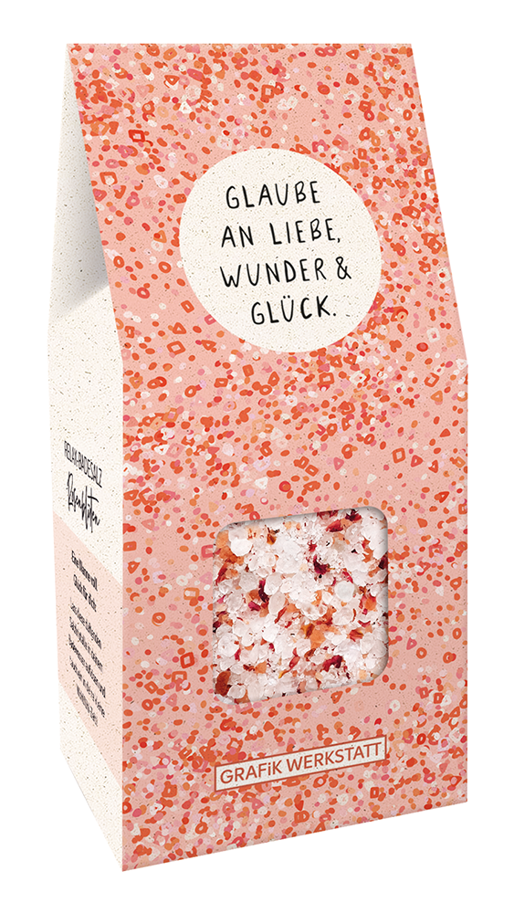 Grafik Werkstatt, Badesalz Relax