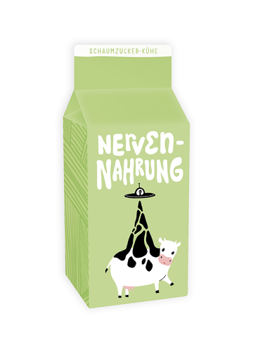 Grafik Werkstatt, Schaumzuckerkühe "Nervennahrung"