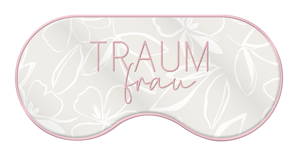 Grafik Werkstatt, "Schlafmaske Traumhaft"