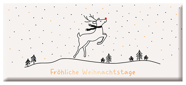 Grafik Werkstatt, Weihnachtsschokolade, verschiedene Motive, 30 g