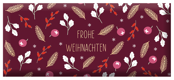 Grafik Werkstatt, Weihnachtsschokolade, verschiedene Motive, 30 g