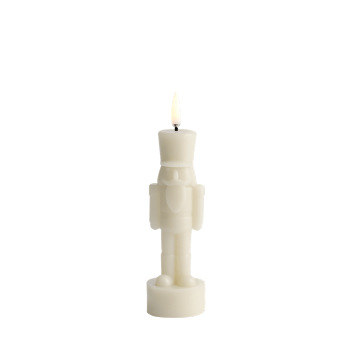 Uyuni-Lighting, LED Nutcracker Figure Candle, sandstone, klein