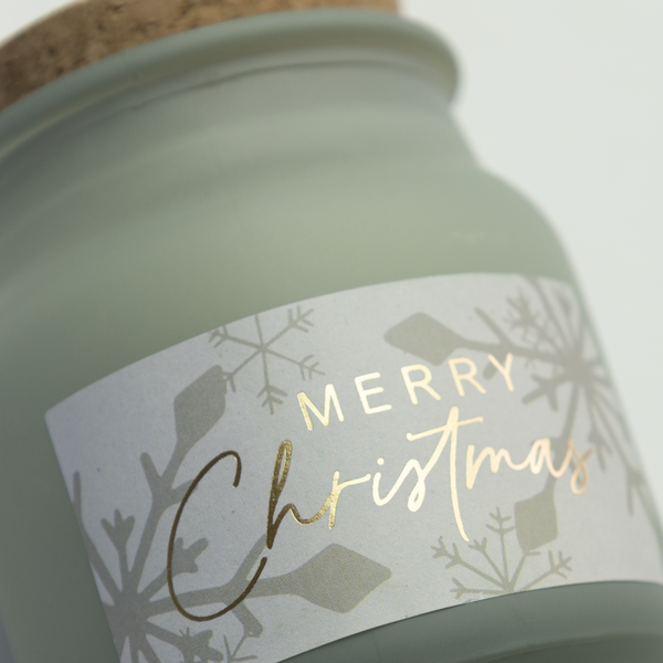 Grafik Werkstatt, Wohlfühl-Kerze "Merry Christmas"