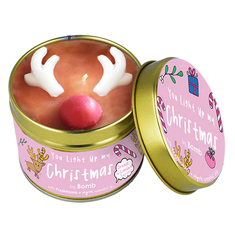 Bomb Cosmetics, Light Up My Christmas - Duftkerze
