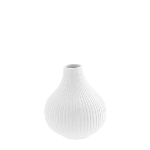Storefactory, Vase aus Keramik "Ekenäs", weiß L