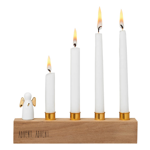 Räder, Kerzenhalter Winterzeit "Adventengel"