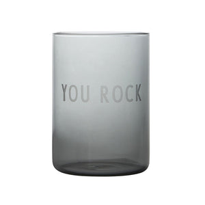 Glas "Favourite Glass You Rock"
