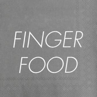 Cocktailservietten "Finger Food"