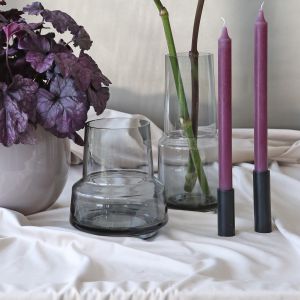 Kerzenständer "Bonne", schwarz 10cm