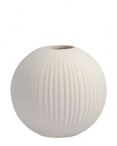 Storefactory, Vase "Vena", weiß L